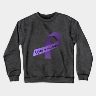 Epilepsy Warrior Crewneck Sweatshirt